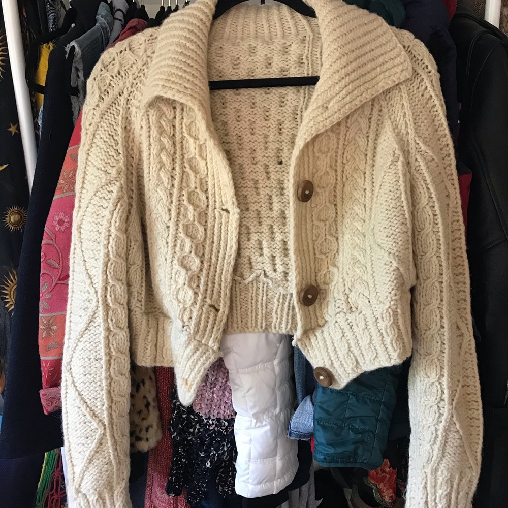 Urban Renewal Wool Cardigan